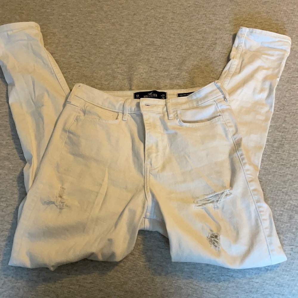 White Jeans Distressed
